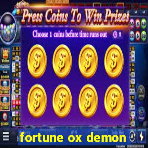 fortune ox demon
